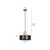 Pendant EMIBIG Torin 1 E27 1x MAX 60W black