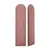 კედლის რბილი პანელი VOX Profile Oval 1 Soform Pink Melange 15x60 სმ