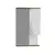 Шкафчик с зеркалом Denko Trend 55 Ash Grey