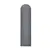 კედლის რბილი პანელი VOX Profile Oval 1 Soform Graphite Tweed 15x60 სმ