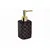 Liquid soap dispenser Bisk Glossy 07968 6.6x16.5x6.6 cm