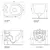 Унитаз подвесной с крышкой GALASSIA Dream new white 52x36 cм
