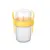 Plastic cup-container with spoon and fork TITIZ 28335 650ml