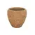 Ceramic pot Mega Collections Yara Belly Sand D56H50
