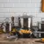 Pot with glass lid Ambition Acero 60829 34cm 22l