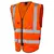 შუქამრეკლი ჟილეტი Parry Safe PS001-O-120 ნარინჯისფერი 2XL
