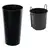 ქოთანი ყვავილის LAMELA Donica LILIA 400 - czarny 29,5 L