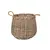 ქოთანი დაწნული Mega Collections Luna Rope Cauldron -F- D40H39
