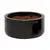 ქოთანი კერამიკული Mega Collections Glazed Bowl Shiny 38x20სმ 20ლ შავი