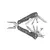 მულტიინსტრუმენტი + საფულე Gerber Truss & Wallet 1052475
