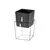 ქოთანი ყვავილის Lamela JUKA rattan planter mocha 25x25 სმ