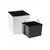 Горшок цветочный Lamela JUKA chisel planter white 25x25 см