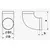 Air duct connector 222 Domovent 164x125x122 mm