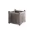 Деревянный горшок EDA Plastiques CHARME BAC CARRE 40 X 40 X 40 см 31 л