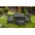 Set of garden furniture Keter Allibert graphite