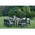 Set of garden furniture Keter Allibert graphite
