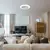 Chandelier ceiling fan Rabalux Dalfon 6710 LED 36W