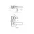 Concealed washbasin mixer Rubineta Modena-1F Chrome