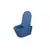 Wall hung toilet with lid Lucco Avva Rimless Patrol Blue Matt