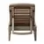 Sun lounger Allibert Jaipur 187x58x29 cappuccino