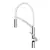 Kitchen faucet with silicone spout Rubineta Ultima-50 White/Chrome