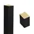 Рейка декоративная Foge 280x3x4 см черная 6 шт