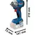ქანჩსახრახნი დარტყმით აკუმულატორის Bosch GDS 18V-350