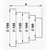 Air duct connector 310 Domovent 80x100x120x25x150 mm