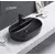 Washbasin Pate Oval 78239MB Matt black