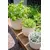 Flower pot Capi Europe Planter ball Groove sawdust 21,5x20cm