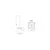 Toilet brush Tema Local WC Brush Holder 71518