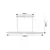 Hanger Rabalux TARIQ LED 30W 4000K L1200 h1300 aluminum black 72128