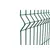 სექცია ღობის Sitka Zahid Eco Color 3/4 მმ 1.23x2.5 მ მწვანე