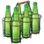 Wine bottle stand Koopman