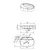 Countertop washbasin Elita Babette