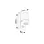 Wall lamp with motion sensor Rabalux Medina 8834 IP44 GU10 1x MAX 10W