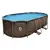 Frame pool Avenli 12024 oval brown 427x275x100 cm