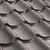 Metal tile 0.45x1180x2000 mm 2.36 m² dark chocolate