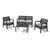 Set of garden furnitiure Delano Allibert graphite