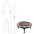 Grill barbecue MG-1597 34x86 cm