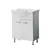 Floor cabinet with washbasin Martat Olimpia 65 white