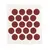 Self-adhesive end plug Tech-Krep 14 mm 20 pcs cherry