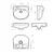 Washbasin SANITA Lada Mini