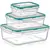 Set of containers for products Irak Plastik Fresh box LC-310 3 pc