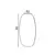 Mirror Denko Selanik 65 Turquoise Blue