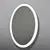სარკე Silver Mirrors Italy ,570x770 მმ,სენსორული