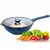 Ambition Wok Pan Qualum Ceramic Cobalt 30 cm