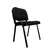 Chair black 142x56x48 cm