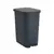 Waste bin with pedal Rotho RIBO blue 35 l