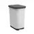 Waste bin with pedal Rotho RIBO white 35 l